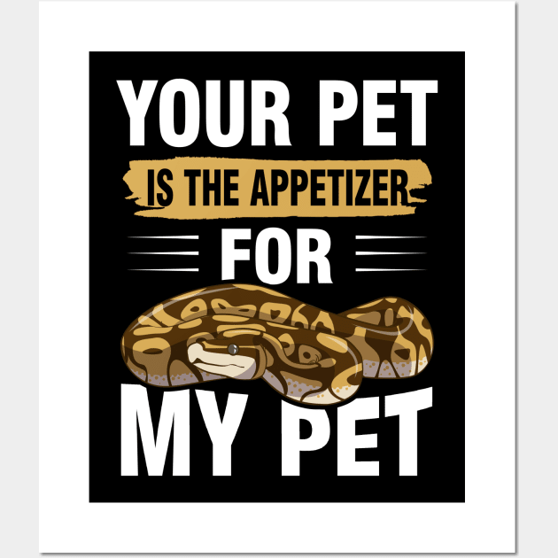 Snake Pet Snake Lover Wall Art by Tobias Store